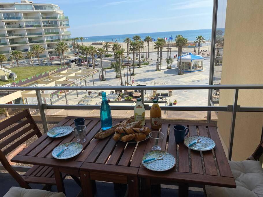 Appartement Face A La Mer Canet En Roussillon エクステリア 写真